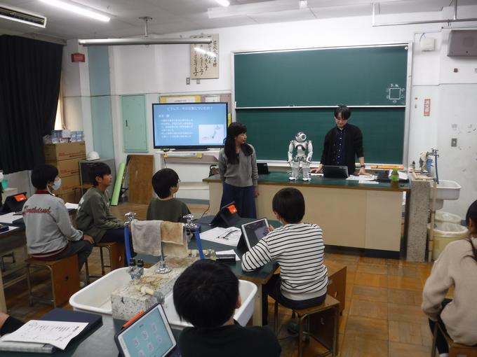 三菱総研DSCロボット特別授業