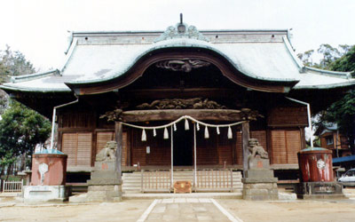二宮神社社殿の写真