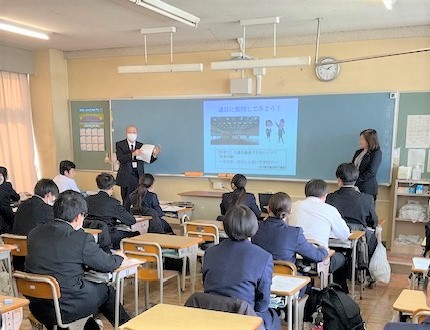 出前講座の様子(1)