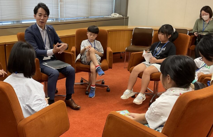 お話会（たかのり議員）