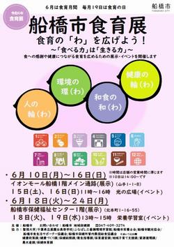 食育展チラシ表