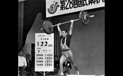 The 28th National Sports Festival was held in Chiba Prefecture. Funabashi hosted equestrian, gymnastics, and weightlifting events (photographed in 1973)