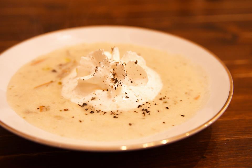 クラムチャウダー