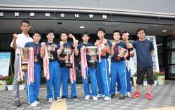 【市船体操部】平成23（2011）年7月30日、東北4県（青森・岩手・秋田・宮城）で開催されたインターハイで初優勝に輝きました。