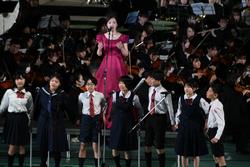 グランドフィナーレでは｢WEST SIDE STORY｣より｢I Feel Pretty｣｢Maria｣｢Tonight」などを歌いました。
