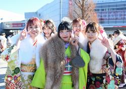 【1月】船橋アリーナで成人式を開催。6,101人が門出を迎え「未来」という夢と希望に満ちた大海原へ力強く漕ぎ出しました。