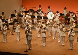 【2月】消防局音楽隊が、令和4年で創設から60周年を迎えたことを記念し、船橋市民文化ホールで記念演奏会を開催しました。