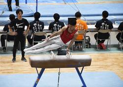 【7月】個人総合では角皆友晴選手（3年）が2連覇を成し遂げました。