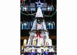 【12月】まちを彩るイルミネーション（船橋駅北口　イトーヨーカドー2階連絡通路）