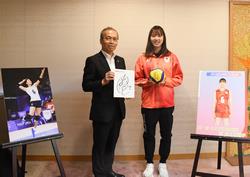 【パリ2024オリンピック】「4年後のロサンゼルスオリンピックではメダルを持ち帰りたい」と話してくれたほか、イタリアリーグへの挑戦について熱く語りました。