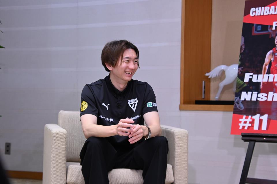 Fumio Nishimura smiles