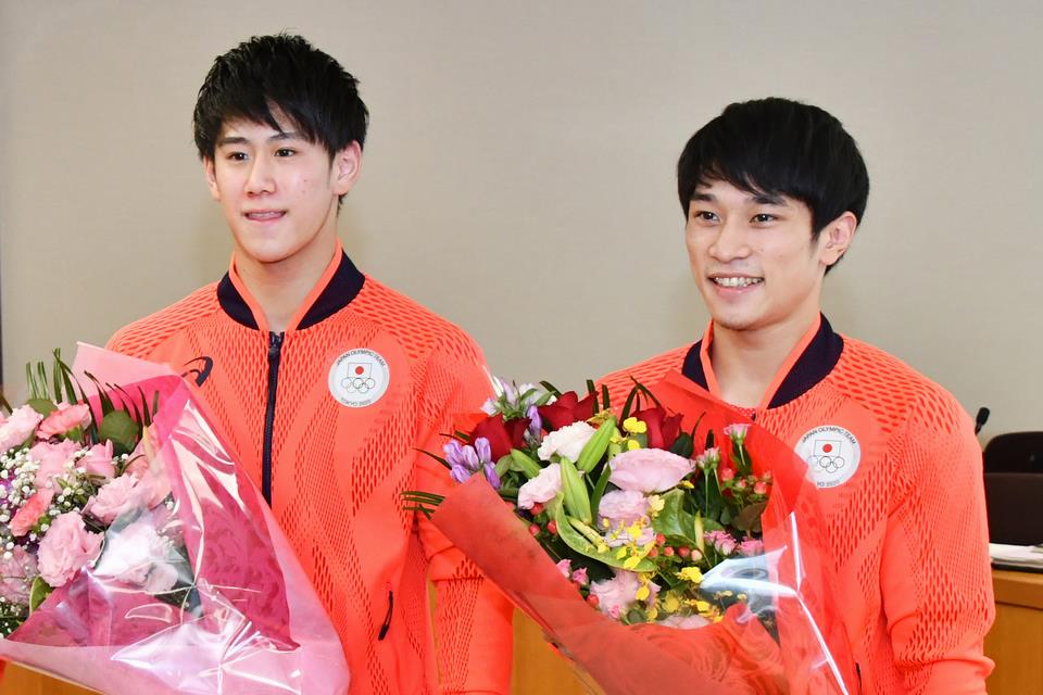 谷川選手と橋本選手