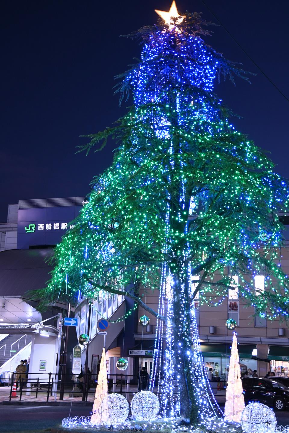 西船橋のイルミネーション