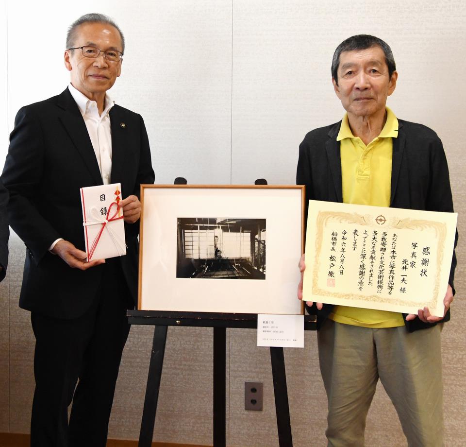 表敬訪問の様子