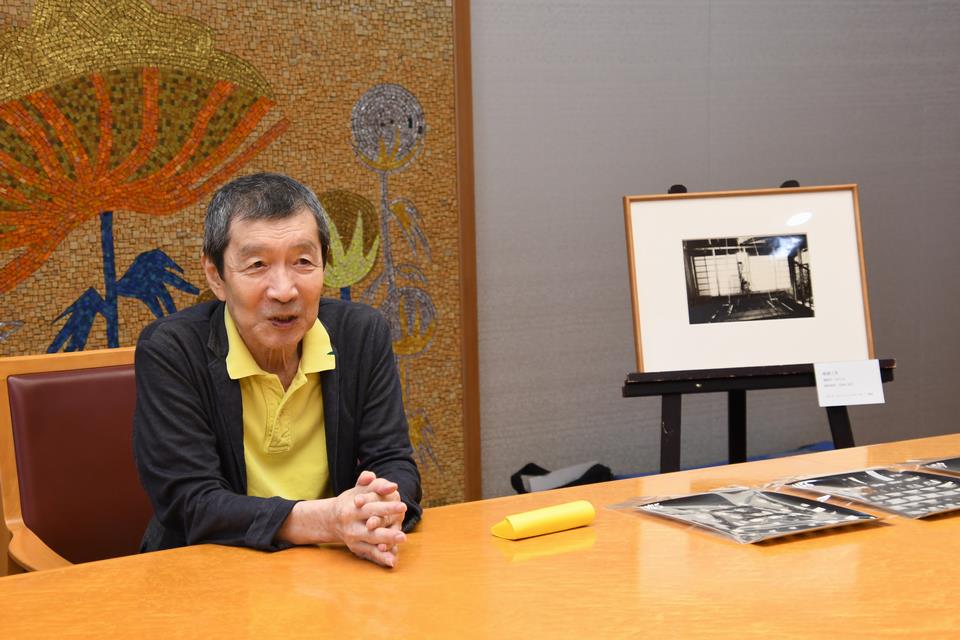 表敬訪問に訪れた北井さん