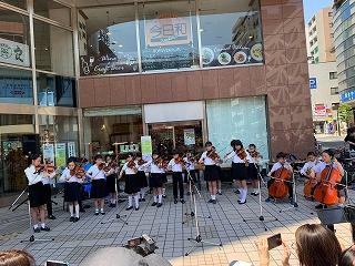 5・6年生による弦楽合奏