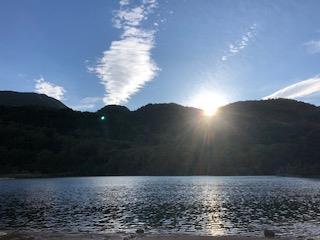 朝日がとてもきれい!