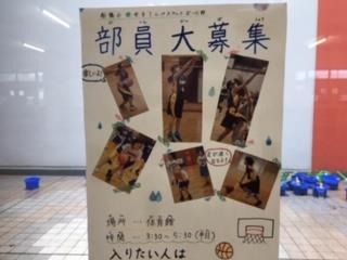 部員募集チラシ!!