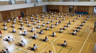 組体操は5年生