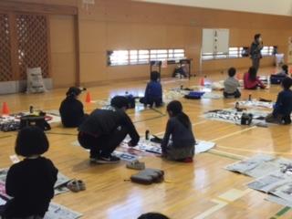 先生たちも指導して
