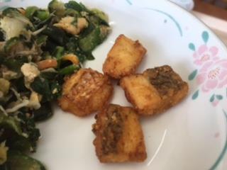 鯛のから揚げ!