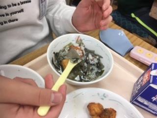 お茶漬けの中で旨味が!