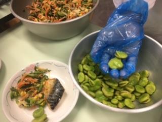 美味しいそらまめ!