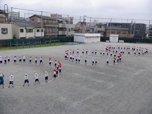 隊形移動も良いですね