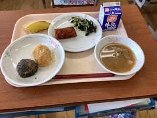 お彼岸の給食