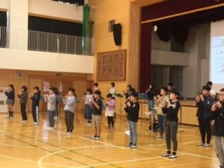 練習の成果を発揮!