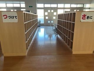 床が輝いています!