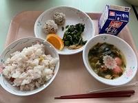 進級お祝い給食