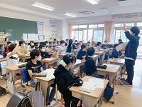 やる気いっぱいの応援団!