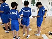 船小ユニフォームを身に付け、ドキドキワクワク!