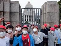国会議事堂を見て感動!