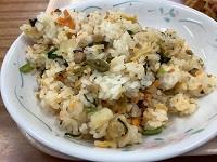 具たくさん!キムチチャーハン