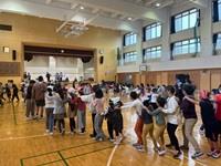 みんなでつながって、楽しくお祝いしました!