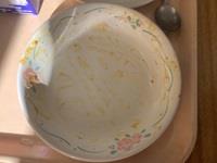 美味しくてお皿はこの通り!