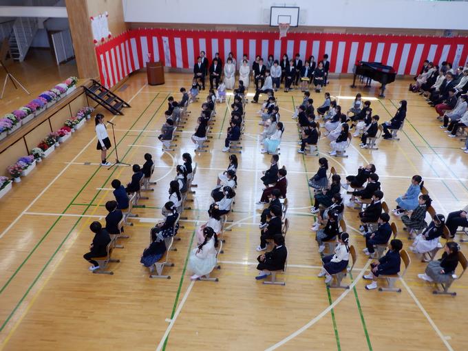 児童代表歓迎の言葉