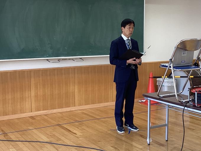 校長先生のお話