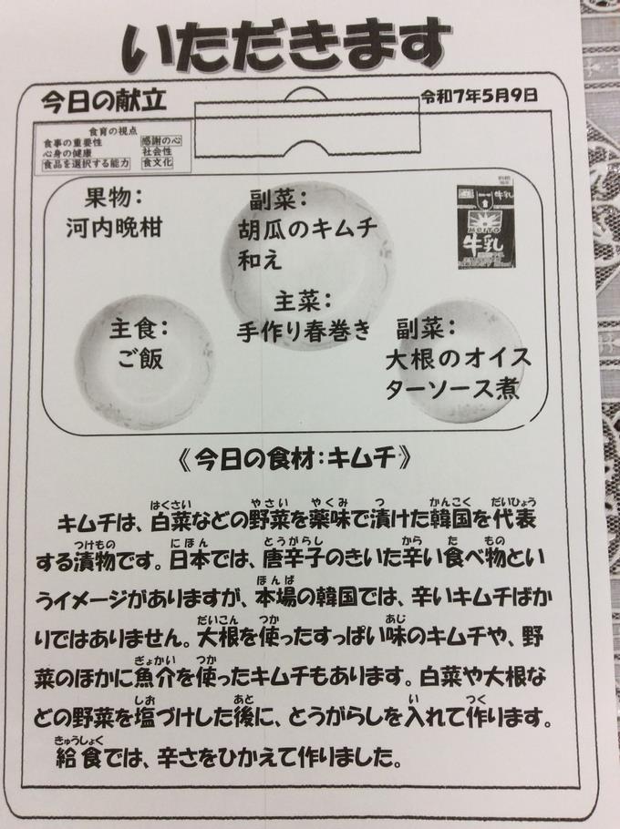 献立