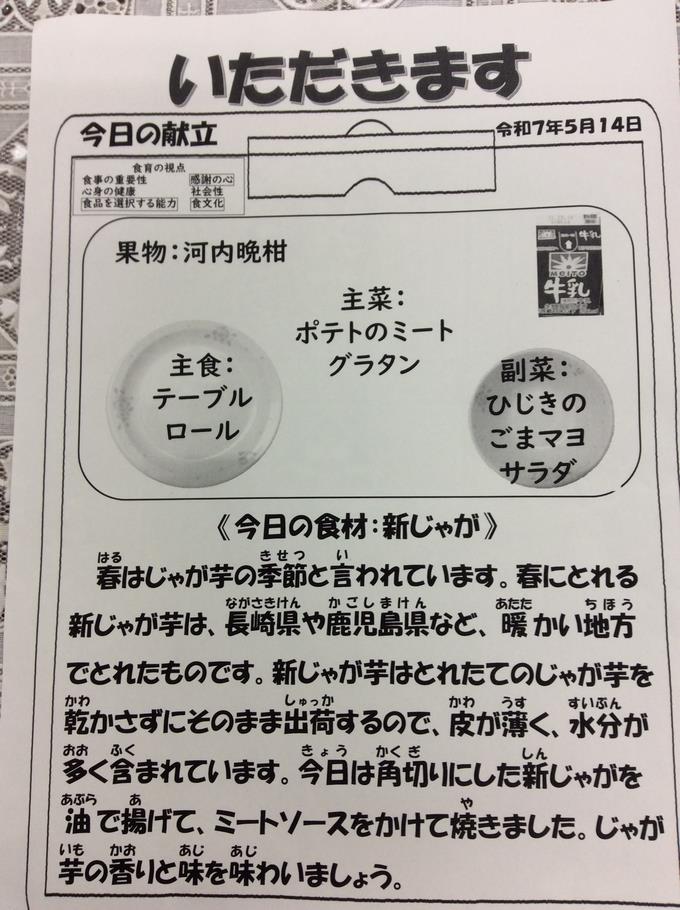 献立