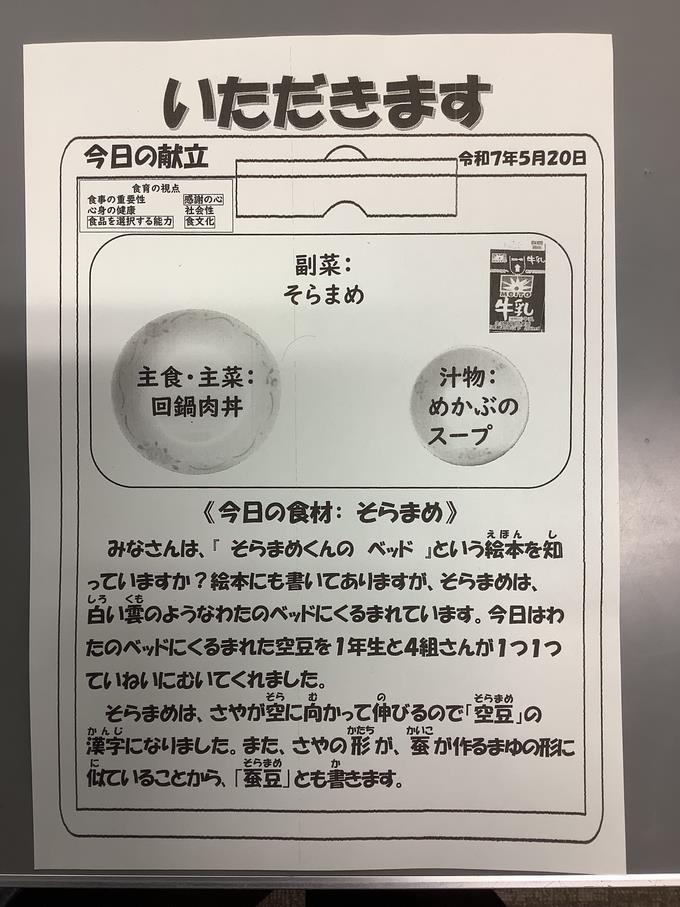 献立