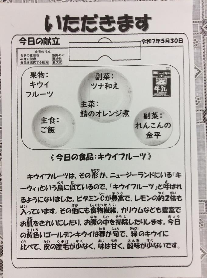 献立