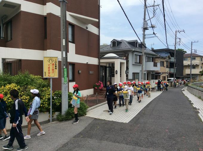 学区ゴミ調査