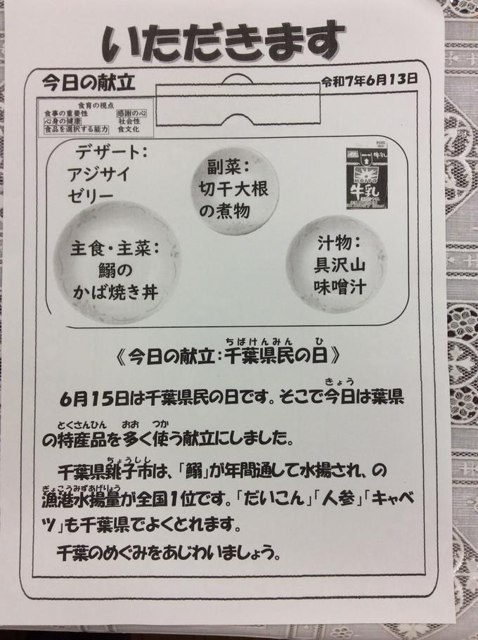 献立
