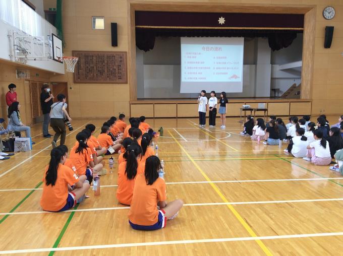 児童代表の話