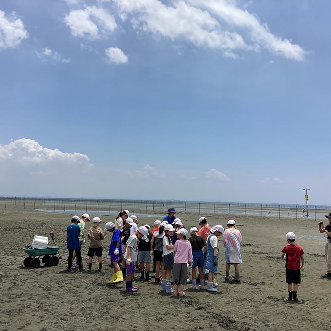 干潟での学習