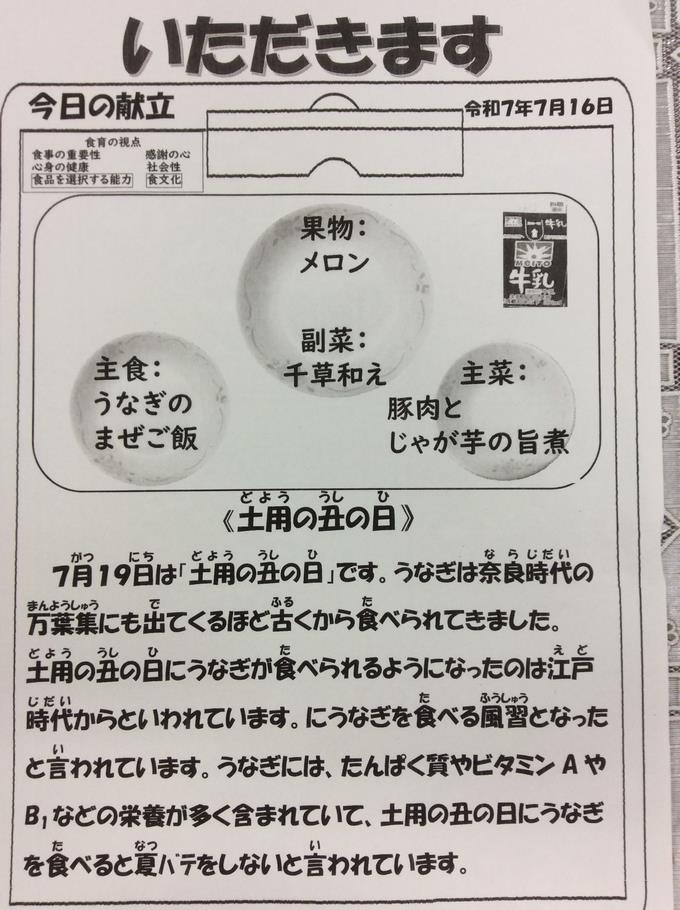 献立