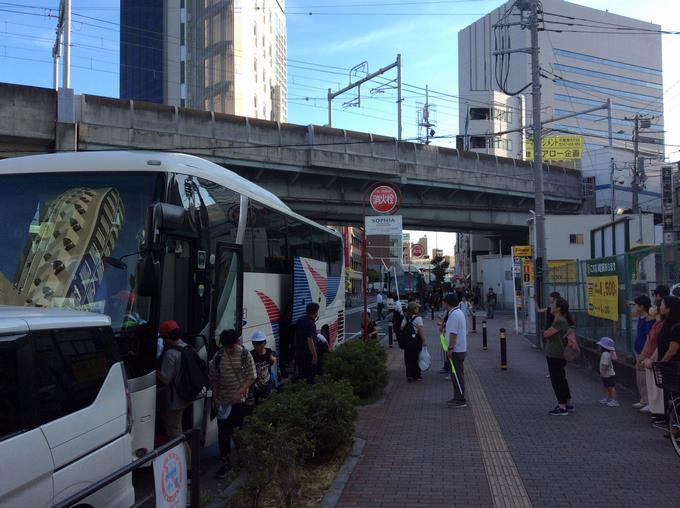 バス乗車